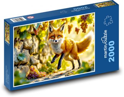 Liška - Puzzle 2000 dielikov, rozmer 90x60 cm 