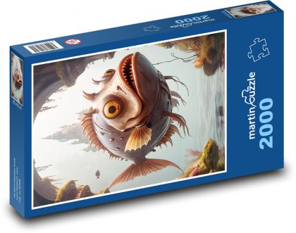 Ryba - Puzzle 2000 dielikov, rozmer 90x60 cm 
