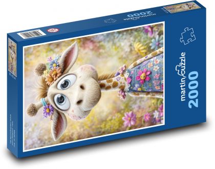 Žeriav! - Puzzle 2000 dielikov, rozmer 90x60 cm 