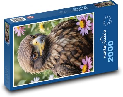 Eagle - Puzzle 2000 pieces, size 90x60 cm 