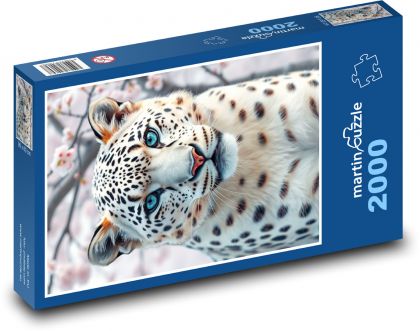 Leopard - Puzzle 2000 dielikov, rozmer 90x60 cm 