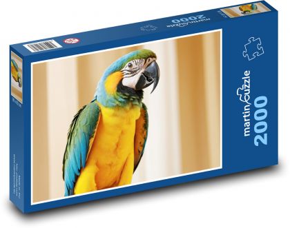 Papagáj - Puzzle 2000 dielikov, rozmer 90x60 cm 