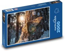 Motyl na drzewie Puzzle 2000 elementów - 90x60 cm