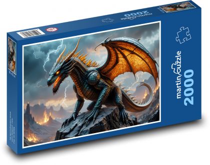 Drache - Puzzle - 2000 Teile