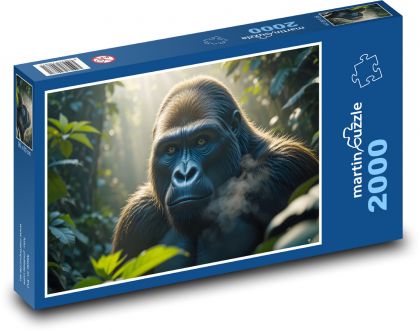 Affe - Gorilla - Puzzle - 2000 Teile