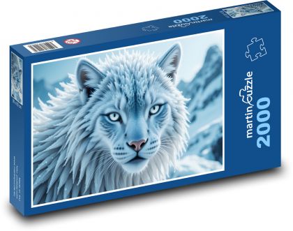 Tiger - Puzzle 2000 dielikov, rozmer 90x60 cm 