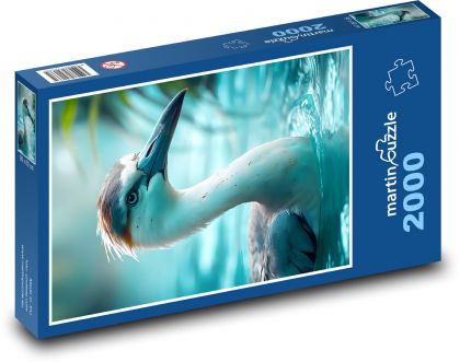 Kranich - Vogel - Puzzle - 2000 Teile