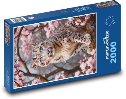 Leopard - puzzle 2000 dílků