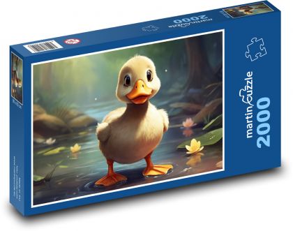 Káčatko - Puzzle 2000 dielikov, rozmer 90x60 cm 