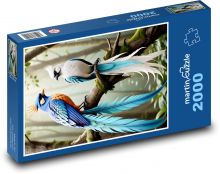 Vtáky Puzzle 2000 dielikov - 90 x 60 cm