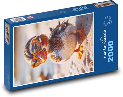 Ente in Gläsern - Puzzle - 2000 Teile