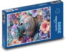 Hroch Puzzle 2000 dílků - 90 x 60 cm
