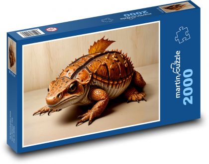 Ještěrka - puzzle 2000 dílků