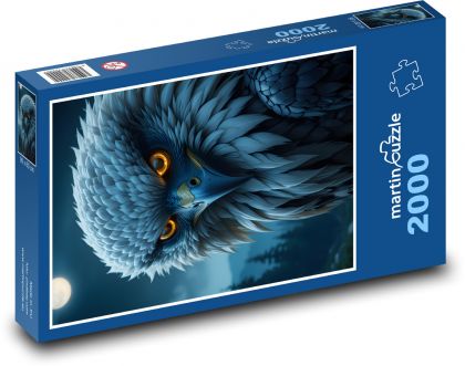 Jestřáb - puzzle 2000 dílků
