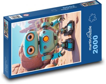 Android - Puzzle 2000 pieces, size 90x60 cm 