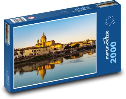 Firenze - Itálie - Puzzle 2000 dílků, rozměr 90x60 cm