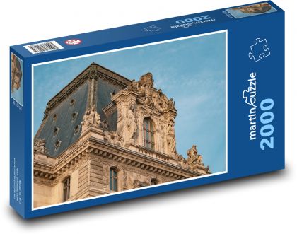 Louvre - Paříž - puzzle 2000 dílků