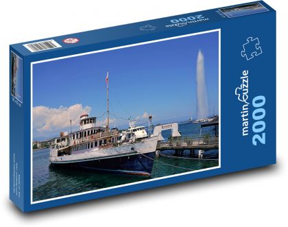 A ship - Puzzle 2000 pieces, size 90x60 cm 