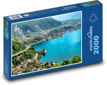 Szwajcaria - Pejzaż Puzzle 2000 elementów - 90x60 cm