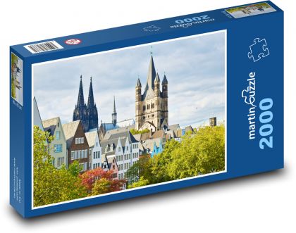 Cologne, Germany - Cathedral - Puzzle 2000 pieces, size 90x60 cm 