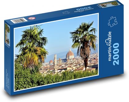 Florencia - Taliansko - Puzzle 2000 dielikov, rozmer 90x60 cm 