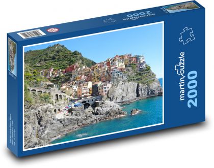 Wybrzeże Włoch - Puzzle 2000 elementów, rozmiar 90x60 cm