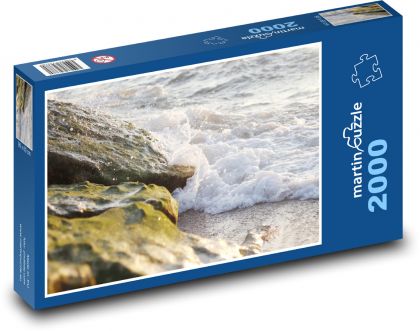 Wellen an der Küste - Puzzle - 2000 Teile