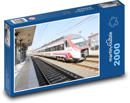 Železnice - Cadiz - puzzle 2000 dílků