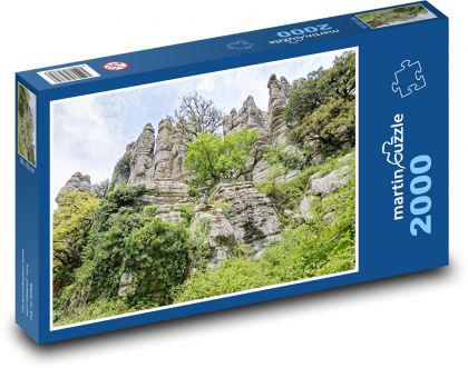 Prowincja Malaga - Hiszpania - Puzzle 2000 elementów, rozmiar 90x60 cm