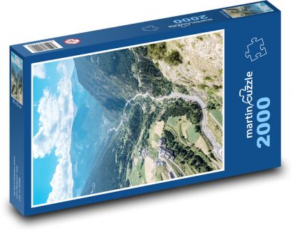 Ein Ausflug in die Berge - Puzzle - 2000 Teile