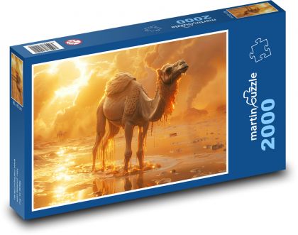 Kamel. - Puzzle - 2000 Teile