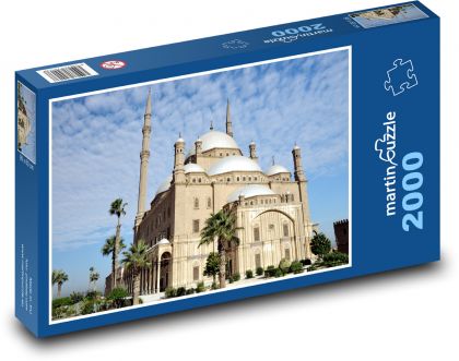 Egypt - mešita - puzzle 2000 dílků