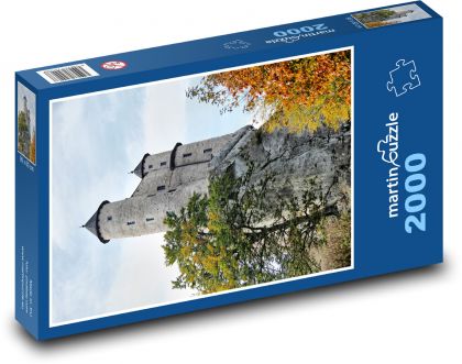 Bobolice - castle - Puzzle 2000 pieces, size 90x60 cm 