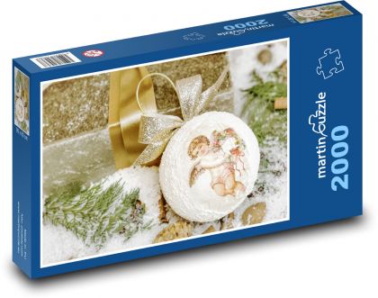 Vianočný anjel - Puzzle 2000 dielikov, rozmer 90x60 cm 