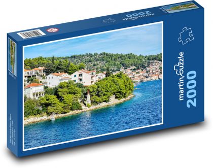 Korcula - Croatia - Puzzle 2000 pieces, size 90x60 cm 