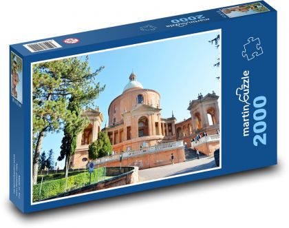 Bazilika san Luca - Bologna - puzzle 2000 dílků