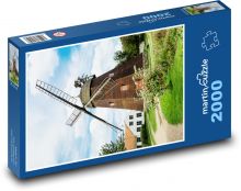 Veterný mlyn Puzzle 2000 dielikov - 90 x 60 cm