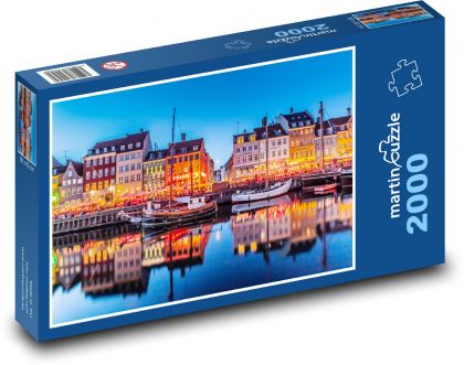 Port - Sonnenuntergang - Puzzle - 2000 Teile