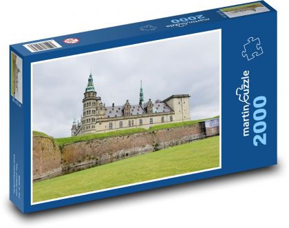 Zamek Kronborg, Dania - Helsingor - Puzzle 2000 elementów, rozmiar 90x60 cm