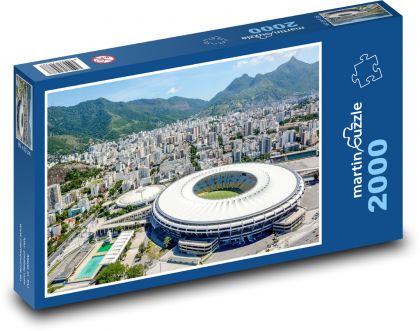 Brazília - Rio de Janeiro - Puzzle 2000 dielikov, rozmer 90x60 cm 