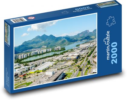 Brazil - Rio - Puzzle 2000 pieces, size 90x60 cm 