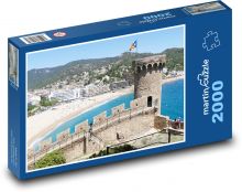 Španělsko - Costa Brava Puzzle 2000 - 90x60 cm