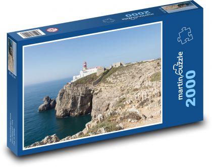 Cape Saint Vincent - Portugal - Puzzle 2000 pieces, size 90x60 cm 