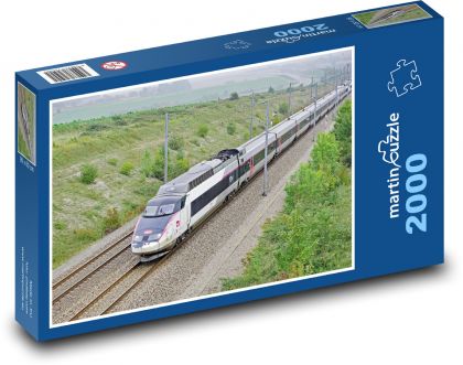 TGV-Zug - Puzzle - 2000 Teile