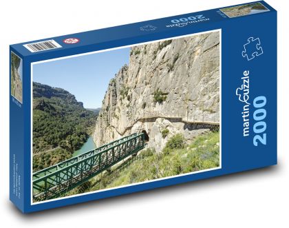 Španělsko - Andalusie - Puzzle 2000 dílků, rozměr 90x60 cm