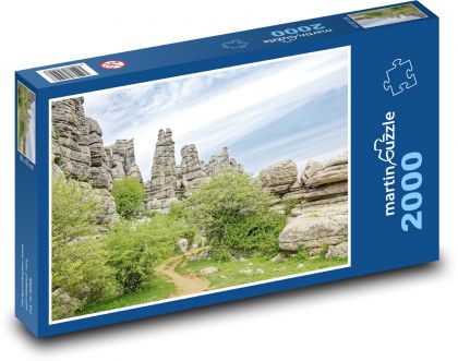 Spain - Andalusia - Puzzle 2000 pieces, size 90x60 cm 