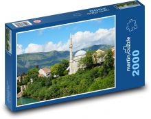 Mostar - Bosna Puzzle 2000 dílků - 90 x 60 cm