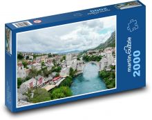 Bosna a Hercegovina Puzzle 2000 dílků - 90 x 60 cm