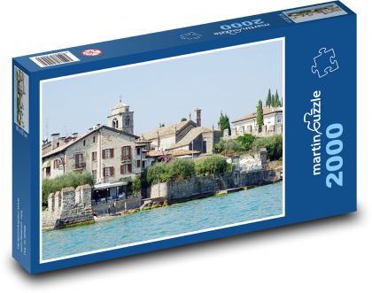 Sirmione - Włochy - Puzzle 2000 elementów, rozmiar 90x60 cm