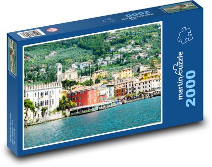 Garda - Italy - Puzzle 2000 pieces, size 90x60 cm 